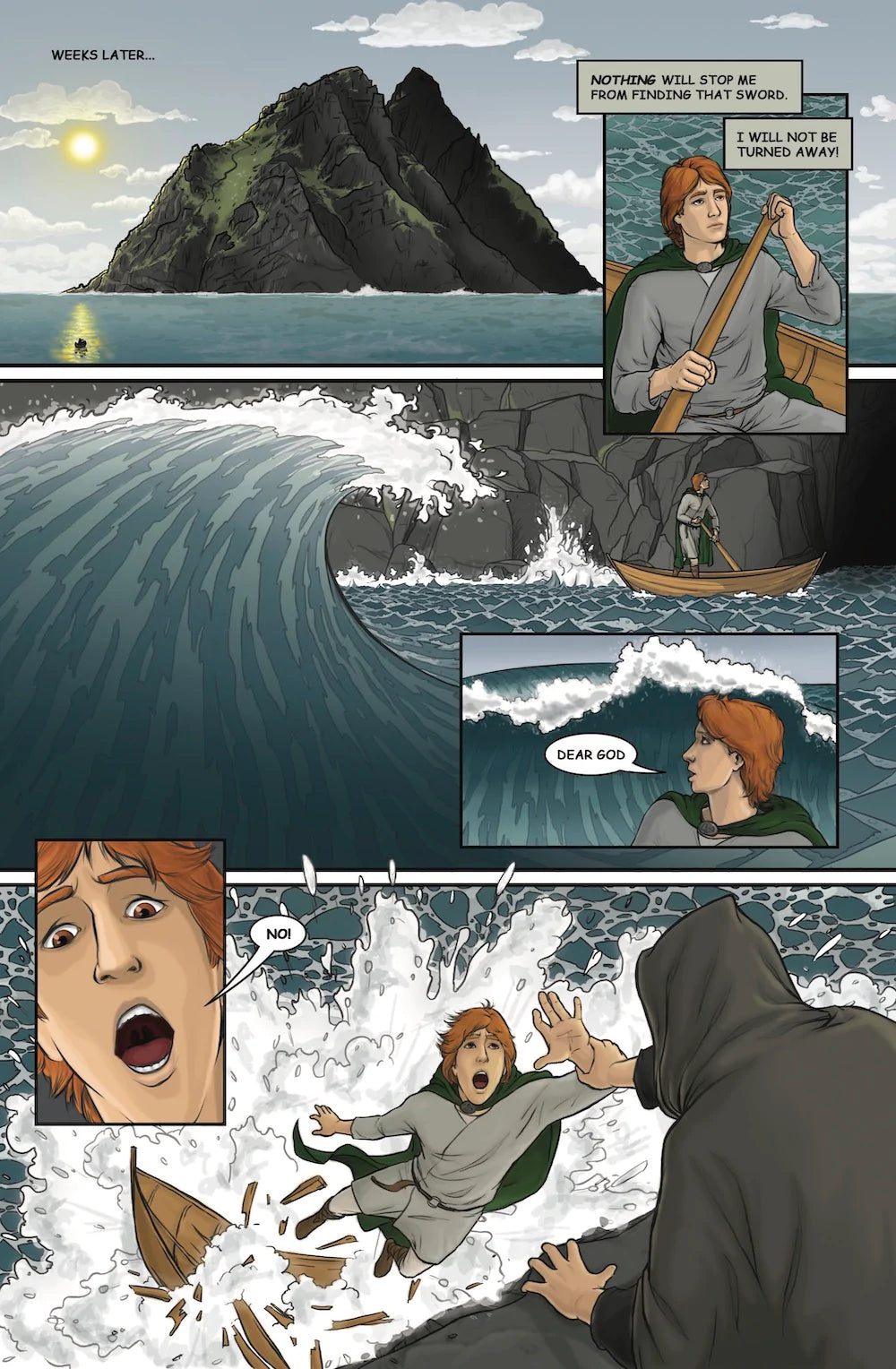 Finnian and the Seven Mountains Volume I: Issues-1-4